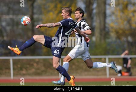 Bochum, Germania. 25th Mar, 2022. Primo : 25th marzo 2022, Fuvuball, 1st Bundesliga, stagione 2021/2022, Test match, VfL Bochum - Heracles Almelo Sebastian POLTER, Bochum Credit: dpa/Alamy Live News Foto Stock