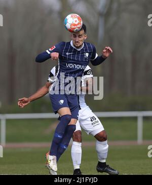 Bochum, Germania. 25th Mar, 2022. Primo : 03/25/2022, Fuvuball, 1st Bundesliga, stagione 2021/2022, test match, VFL Bochum - Heracles Almelo Erhan MASOVIC, Bochum Credit: dpa/Alamy Live News Foto Stock