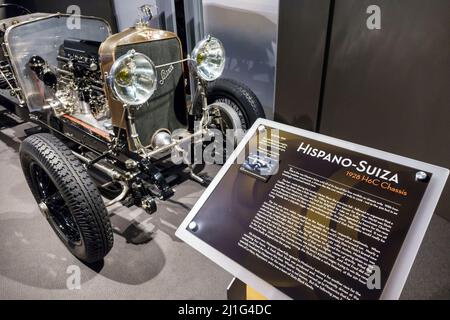 Napoli Florida,RevsInstitute of Automotive Research,auto,museo,MilesCollier,collezione privata,automobili rare,racecar,vintage,preservation,esposizione Foto Stock