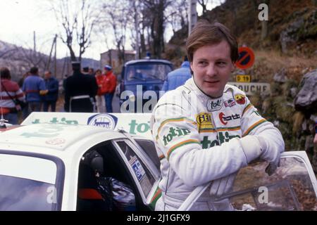 Massimo Miki Biasion (ITA) Lancia Jolly Club Foto Stock