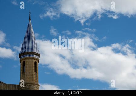 Vista di una delle torri del vecchio edificio universitario di Osuna (Spagna) Foto Stock