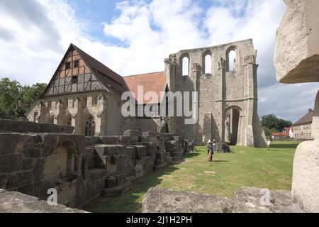 Monastero Walkenried dell'UNESCO nei monti Harz, bassa Sassonia, Germania Foto Stock