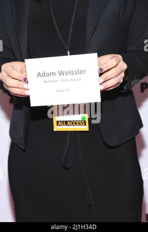 Beverly Hills, Stati Uniti. 25th Mar, 2022. Camminando sul tappeto rosso ai 59th annuali ICG Publicists Awards tenutisi al Beverly Hilton Hotel di Beverly Hills, CA il 25 marzo 2022. (Foto di Anthony Behar/Sipa USA) Credit: Sipa USA/Alamy Live News Foto Stock