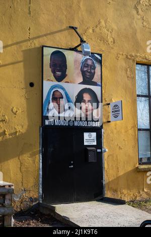 Ufficio mondo nel distretto di Telliskivi. Foto Stock