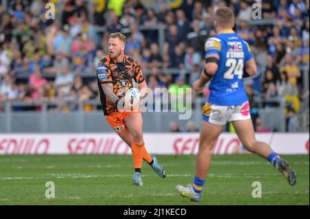 Leeds, Inghilterra - 26th marzo 2022 - Joe Westerman di Castleford Tigers in azione. Rugby League Betfred Challenge Cup Leeds Rhinos vs Castleford Tigers allo stadio Headingley di Leeds, Regno Unito Dean Williams Foto Stock