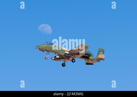 El Centro Airshow A-10 squadra dimostrativa Foto Stock