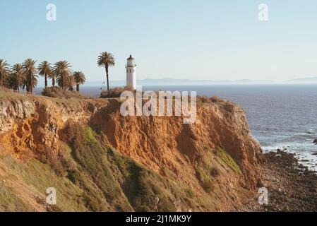 Punto Vicente in Rancho Palos Verdes, Los Angeles County. Foto Stock