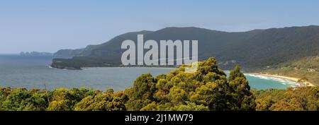 Baia dei pirati a Eaglehawk Neck, Tasmania Foto Stock