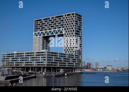 Pontsteigergebouw edificio ad Amsterdam Paesi Bassi 17-3-2022 Foto Stock
