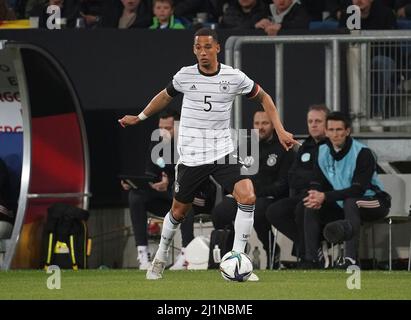 26 marzo 2022, PreZero Arena, Sinsheim, amichevole Germania contro Israele, nella foto Thilo Kehrer (Germania) Foto Stock