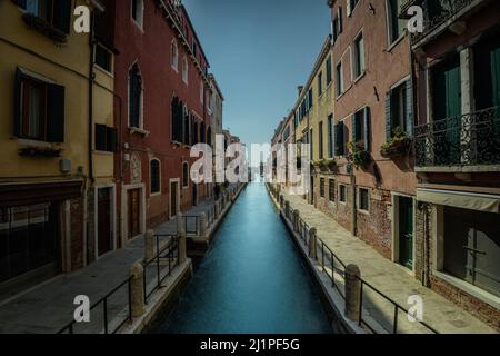 Side Street a Venezia, Italia Foto Stock