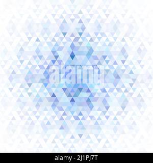 Sfondo quadrato colorato - grafico vettoriale geometrico da quadrati diagonali in toni rosa. Foto Stock