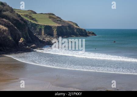 Inghilterra, Devon, Hope Cove Foto Stock