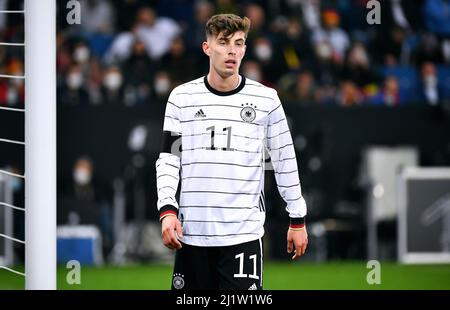 Partita amichevole, PreZero Arena Sinsheim: Germania contro Israele; Kai Havertz (GER) Foto Stock