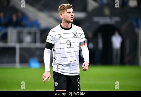 Partita amichevole, PreZero Arena Sinsheim: Germania vs Israele; Timo Werner (GER) Foto Stock