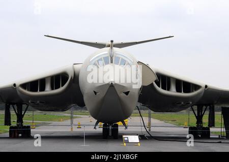 Victor XL231 'Lusty Lindy' al Museo dell'aria dello Yorkshire, Elvington. Foto Stock