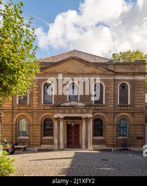 Wesley's Chapel e Leysian Mission. La casa del fondatore di Methodism, John Wesley. Londra. REGNO UNITO Foto Stock