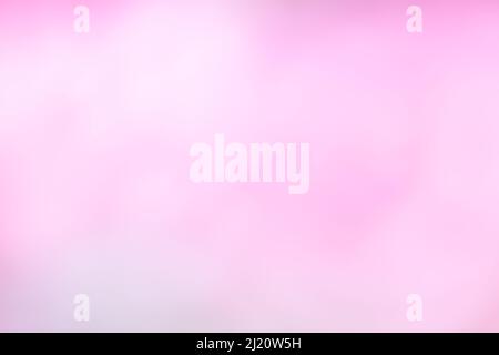 Lo sfondo rosa è sfocato il giorno di San Valentino. Foto Stock