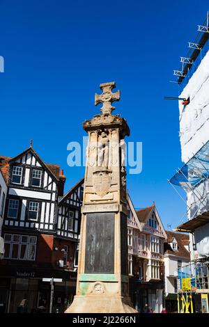 Monumento ai caduti, Canterbury, Kent, Inghilterra Foto Stock