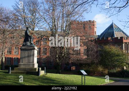 Weston Park, Sheffield nel South Yorkshire nel Regno Unito Foto Stock