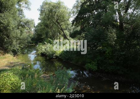 Fränkische Rezat / Franconia Rezat / Foto Stock