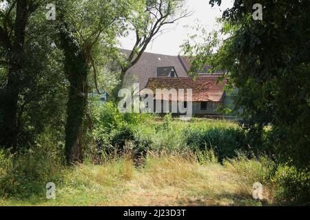 Fränkische Rezat / Franconia Rezat / Foto Stock