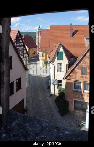 Blick auf Spalt / Vista di Spalt / Foto Stock