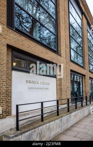 Birkbeck College Clore Management Center - il Clore Management Center presso il Birkbeck College, Università di Londra. Foto Stock