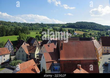 Blick auf Spalt / Vista di Spalt / Foto Stock