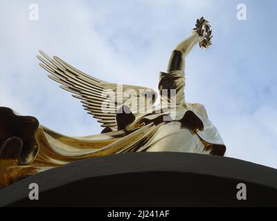 Siegessaule a Berlino monumenti, luoghi di interesse e strade Foto Stock