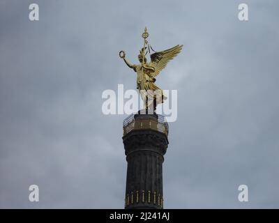 Siegessaule a Berlino monumenti, luoghi di interesse e strade Foto Stock