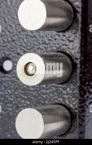 Protezione serratura della porta in situazione è chiuso Foto Stock