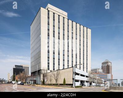 Edificio degli uffici nel centro di Clayton Foto Stock