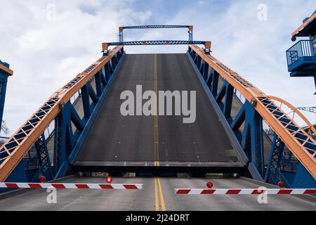 Seattle, Stati Uniti. 27th Mar 2022. Il ponte Fremont a Fremont. Foto Stock