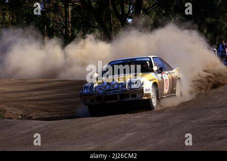 Erwin Weber (GER) Gunter Wanger (GER) Opel Manta 400 GrB Opel Euro Team Foto Stock