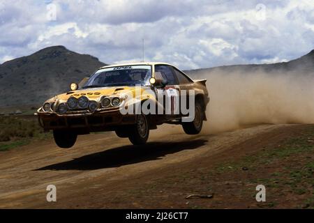 Erwin Weber (GER) Gunter Wanger (GER) Opel Manta 400 GrB Opel Euro Team Foto Stock
