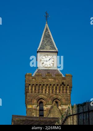Congleton Town Hall Clock, Cheshire, Regno Unito Foto Stock