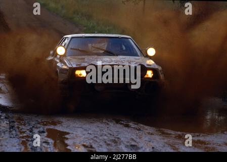 Erwin Weber (GER) Gunter Wanger (GER) Toyota Celica TCT GrB Toyota Team Europe Foto Stock