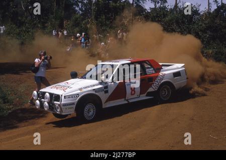 Erwin Weber (GER) Gunter Wanger (GER) Toyota Celica TCT GrB Toyota Team Europe Foto Stock