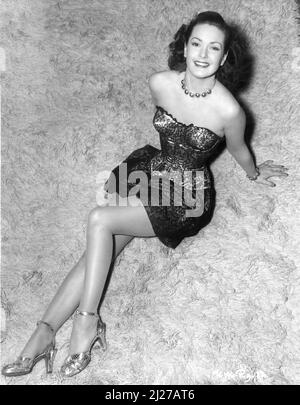 PATRICIA ROC Ritratto Pubblicità per LA DONNA PERFETTA 1949 regista BERNARD KNOWLES due Città Film / General Film Distributors (GFD) Foto Stock