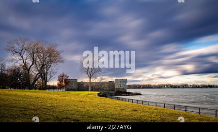 Fort Chambly del regime francese nella provincia di Quebec, Canada Foto Stock