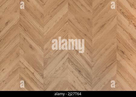 Laminato o parquet marrone pavimento classico astratto platk motivo texture sfondo. Foto Stock