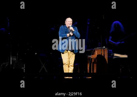 30 marzo 2022, Assago, Provincia di Milano, Italia: Hans Zimmer concerto dal vivo al Mediolanum Forum. (Credit Image: © Andrea Ripamonti/Pacific Press via ZUMA Press Wire) Foto Stock