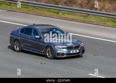 2018 BMW 5 Serie XDrive20D Sport 8 velocità automatica 1995cc Foto Stock