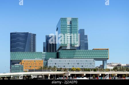 L'ospedale Cleveland Clinic di Abu Dhabi, Emirati Arabi Uniti. Foto Stock