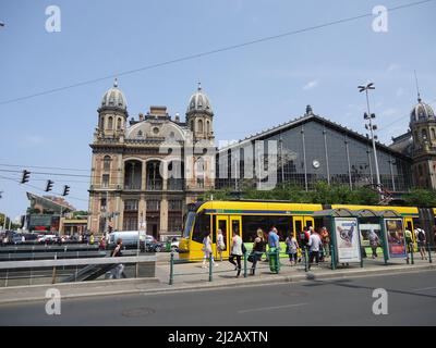 Stazione ferroviaria ungherese Foto Stock