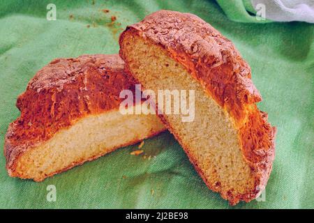 Pane di soda irlandese fatto in casa Foto Stock