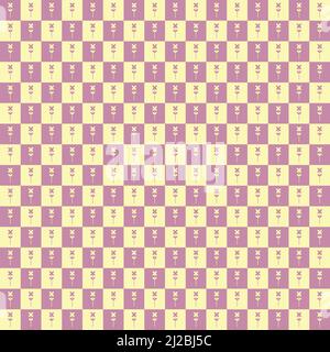 Disegno floreale senza cuciture vettore fiore forma doodle pianta astratto sfondo illustrazione per digitale e stampa materiali. Illustrazione Vettoriale