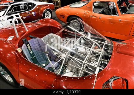 Parigi, Francia. 15 marzo 2022, Retromobile Show presenta auto d'epoca a Parigi, Francia. Credito: Gerard Crossay/Alamy Stock Photo Foto Stock
