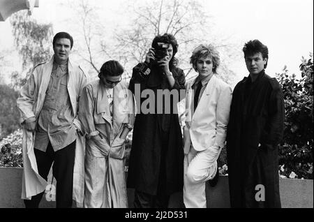 Duran Duran, gruppo musicale, Photo-Call, 13th maggio 1985. Foto Stock